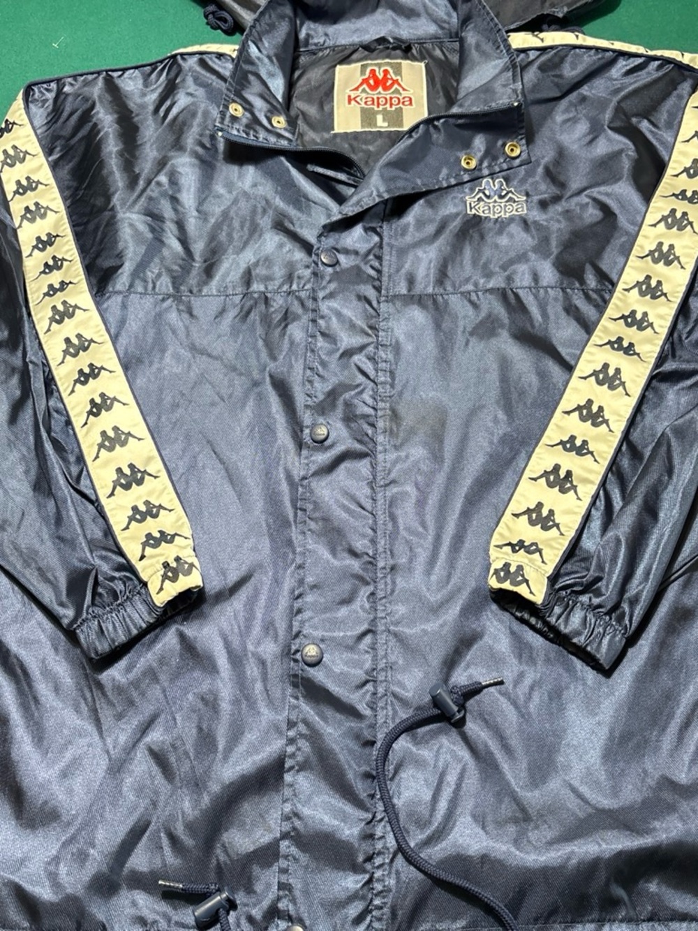 VTG Kappa Men’s Blue Windbreaker , L , $38